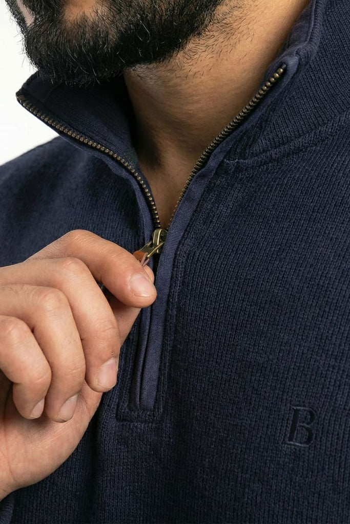 Moški pol-zip pulover BR-35