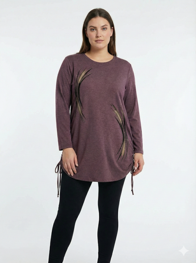 Ženska tunika velike številke SWY-4480